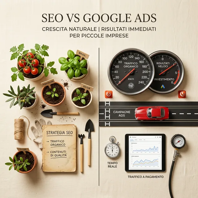 SEO vs Google Ads per PMI italiane